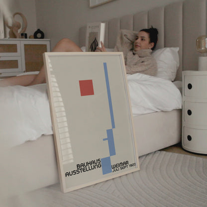 Bauhaus Ausstellung poster, Modern Geometric print - BH 22_011